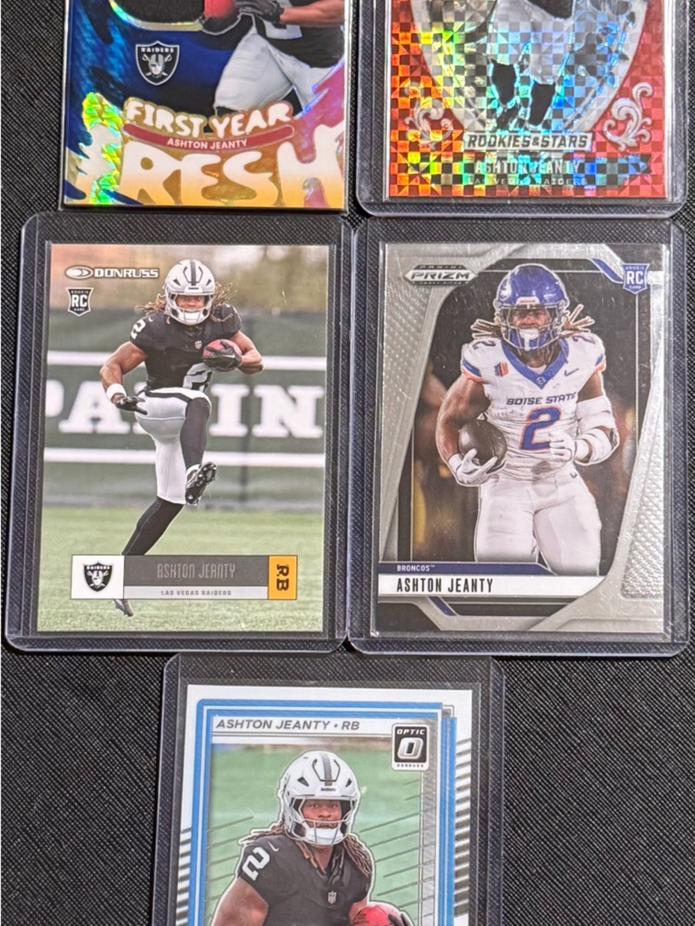 ASHTON JEANTY lot of 12 plus numbered card 146/199